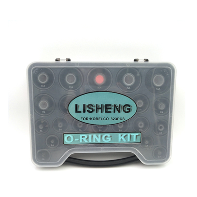 Nitril NBR90 O Ring Conta Takımı Fit Kobelco 823pcs Üretim Tesisi
