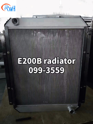 Ekskavatör CAT E200B için Su Deposu Caterpillar Radyatör Çekirdeği Assy 099 3559
