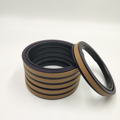 Ekskavatör için RWH / NOK SPGW Hidrolik Piston Contası PTFE Bronz