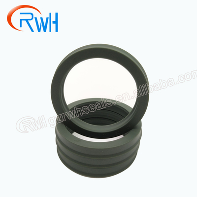 Yağa Dayanıklı Piston Mili Contaları Hidrolik Yeşil Renkli Pu Malzeme