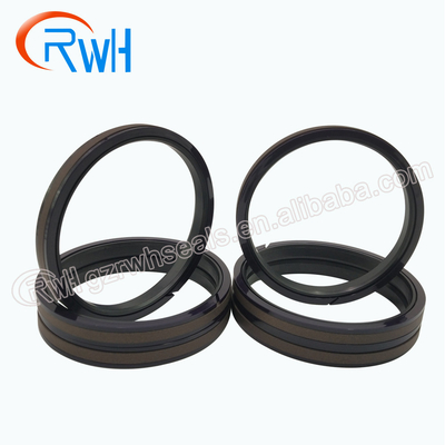 Ekskavatör için Naylon Hidrolik Piston Contası SPGW Yağ Keçesi O Ring