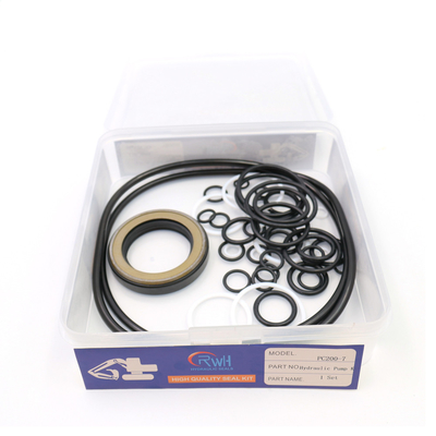 Komatsu PC200-7 Ana Pompa Conta Takımının Değiştirilmesi NBR PTFE Malzemesi